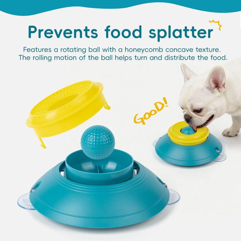 Spud Jax Petshop Slow Feeder Lick Bowl, Universal for Cats and Dogs, a Fun and Stimulating Feeding Tool - Green Slow Feeder Lick Bowl, Universal for Cats and Dogs, a Fun and Stimulating Feeding Tool - Green Pet Care > Dog Supplies > Dog Bowls, Feeders & Waterers