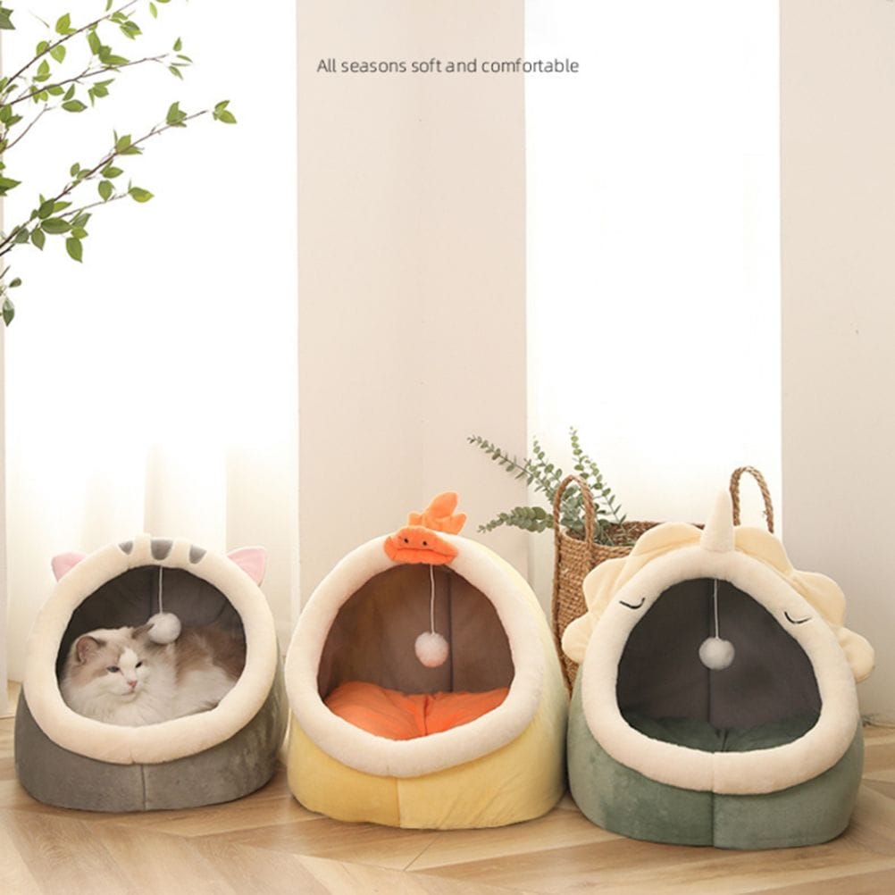 Spud Jax Petshop Warm Cozy Pet Bed Non Slip Bottom Cat House Cushion Removable and Washable Pet Sleeping Nest Bed Warm Cozy Pet Bed Non Slip Bottom Cat House Cushion Removable and Washable Pet Sleeping Nest Bed Pet Care > Dog Supplies > Dog Beds