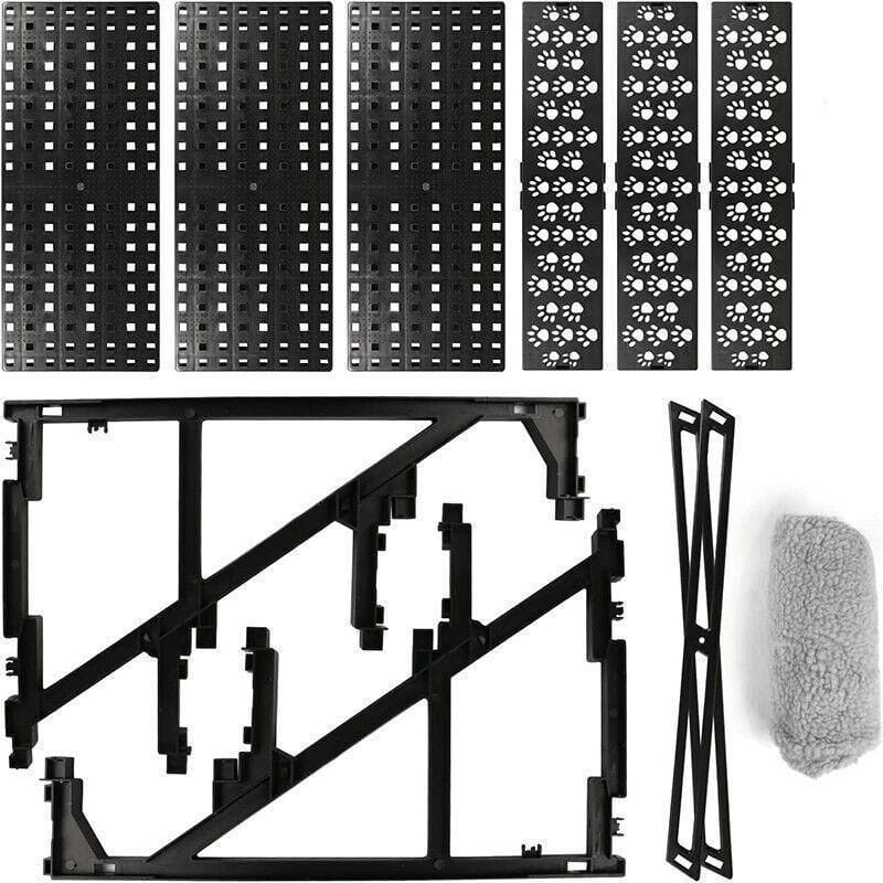 Spud Jax Petshop 3 Steps Pet Stairs with Soft Cover for Small Dogs and Cats Portable Climbing Ramp 3 Steps Pet Stairs with Soft Cover for Small Dogs and Cats Portable Climbing Ramp Pet Care > Dog Supplies > Dog Steps & Ramps