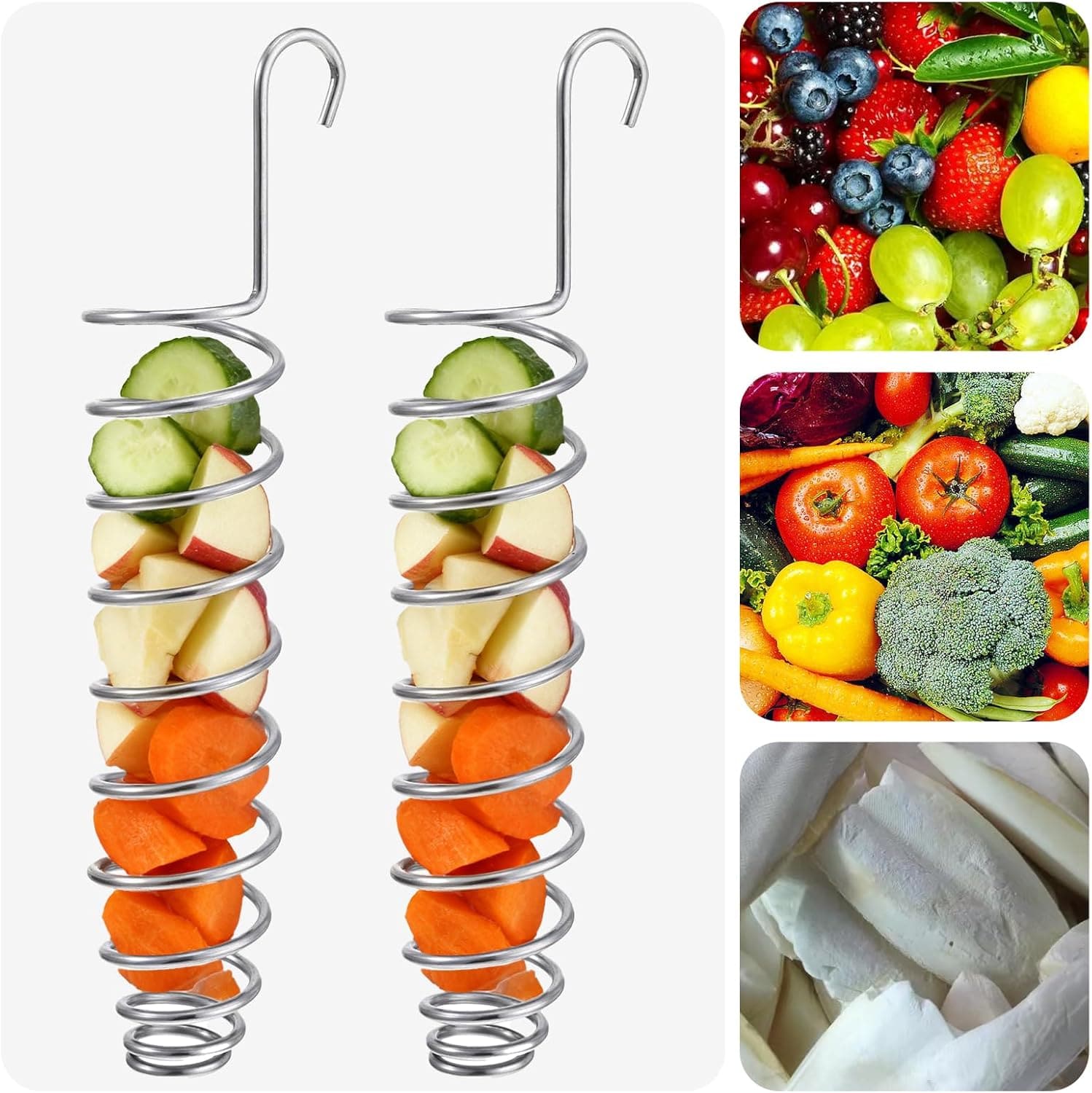 Spud Jax Petshop 2 Pack Millet Spray Holder Birds 2 Pack Millet Spray Holder Birds Pet Care > Bird > Bird Cage Accessories