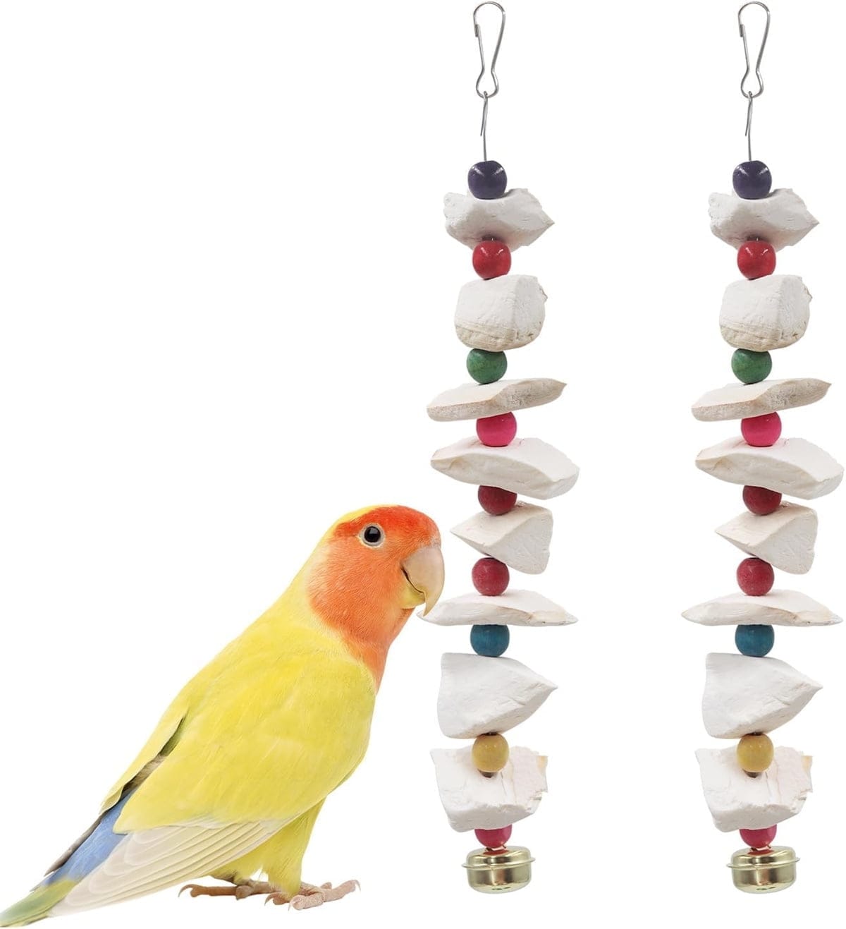 Spud Jax Petshop 2Pcs Bird Cuttlebone Chew Toy 2Pcs Bird Cuttlebone Chew Toy Pet Care > Toys > Dog Toys