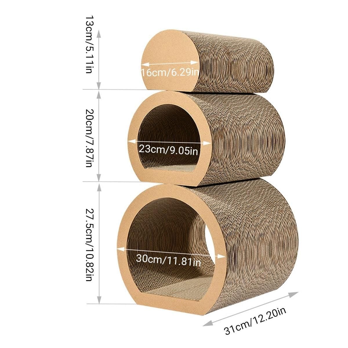 Spud Jax Petshop 3pcs Cat Scratching Tunnel Wearable Claw Sharpening Toys for Cats Pet Play 3pcs Cat Scratching Tunnel Wearable Claw Sharpening Toys for Cats Pet Play Pet Care > Cat Supplies > Cat Scratchers
