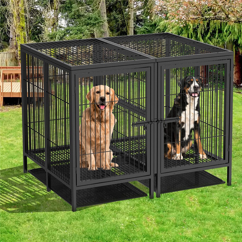 Spud Jax Petshop 52 XXXL Heavy Duty Dog Cage Large Breed Kennel on Wheels 52 XXXL Heavy Duty Dog Cage Large Breed Kennel on Wheels Pet Care > Dog Supplies > Dog Kennels