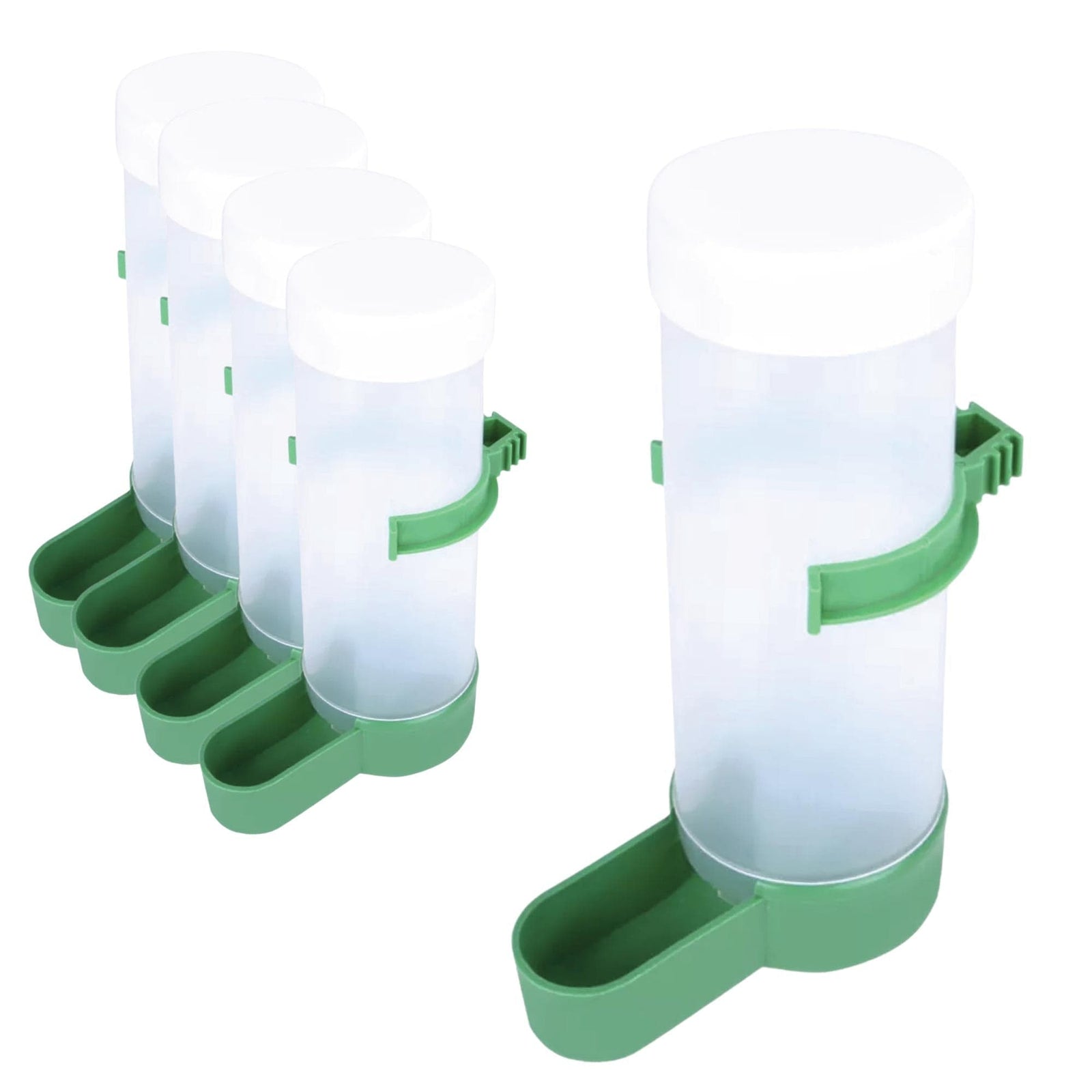 Spud Jax Petshop 5x Bird Cage Food Dispenser Feeder Automatic Pet Parrot Budgie Cockatiel Aviary 5x Bird Cage Food Dispenser Feeder Automatic Pet Parrot Budgie Cockatiel Aviary Pet Care > Bird