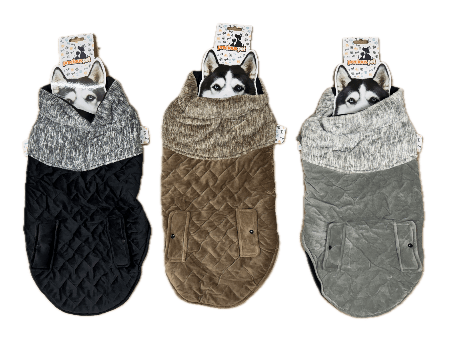Spud Jax Petshop 60cm Quilted Dog Jacket Coat Warm Winter Pet Clothes Vest Padded Windbreaker 60cm Quilted Dog Jacket Coat Warm Winter Pet Clothes Vest Padded Windbreaker Pet Care > Dog Supplies