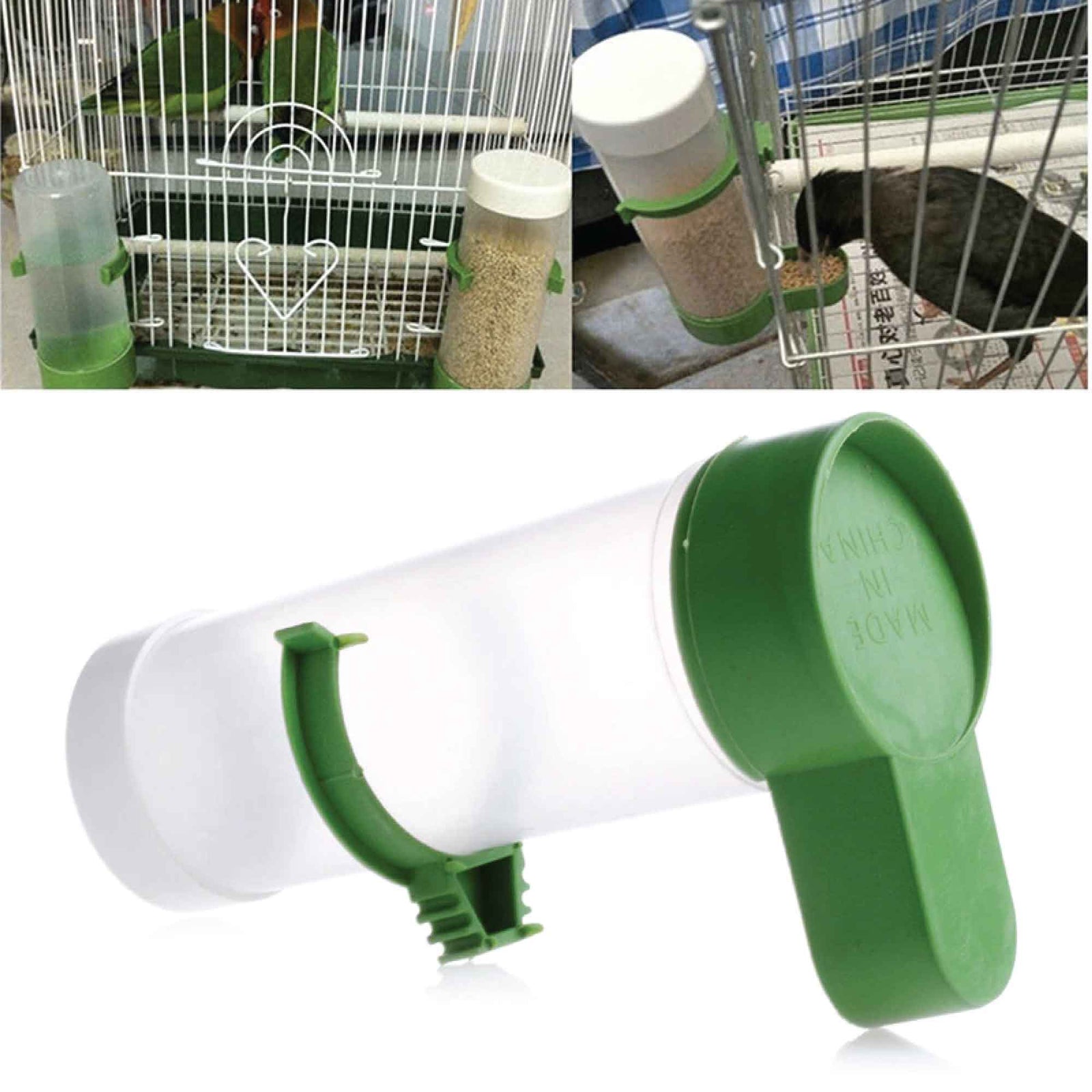 Spud Jax Petshop Bird Cage Food Dispenser Feeder Automatic Pet Parrot Budgie Cockatiel Aviary Bird Cage Food Dispenser Feeder Automatic Pet Parrot Budgie Cockatiel Aviary Pet Care > Bird