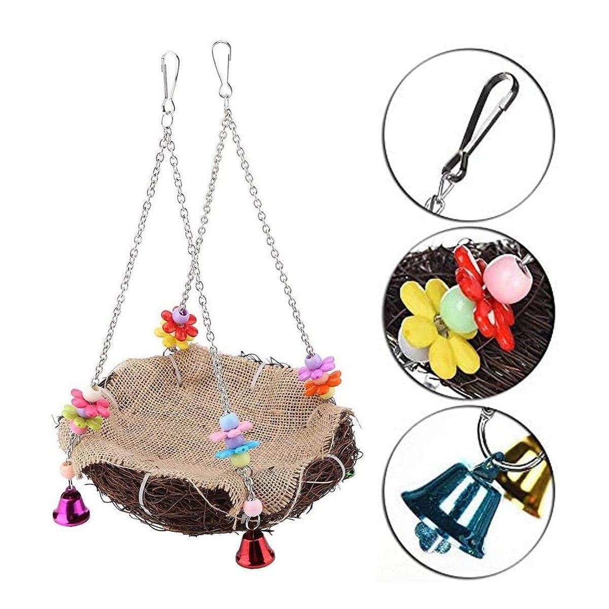 Spud Jax Petshop Bird Swing Bird Swing Pet Care > Bird > Bird Cage Accessories