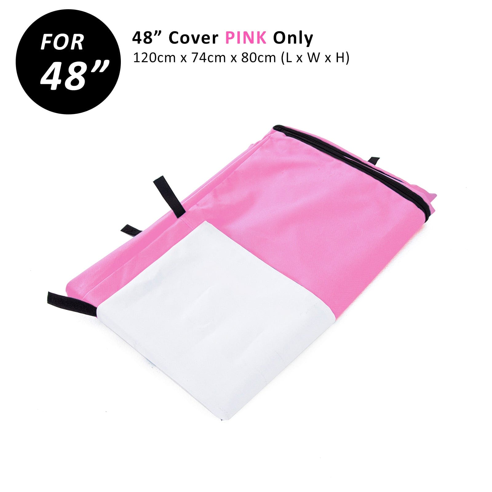 Spud Jax Petshop Cage Cover Enclosure for Wire Dog Cage Crate 48in PINK Pet Care > Dog Supplies
