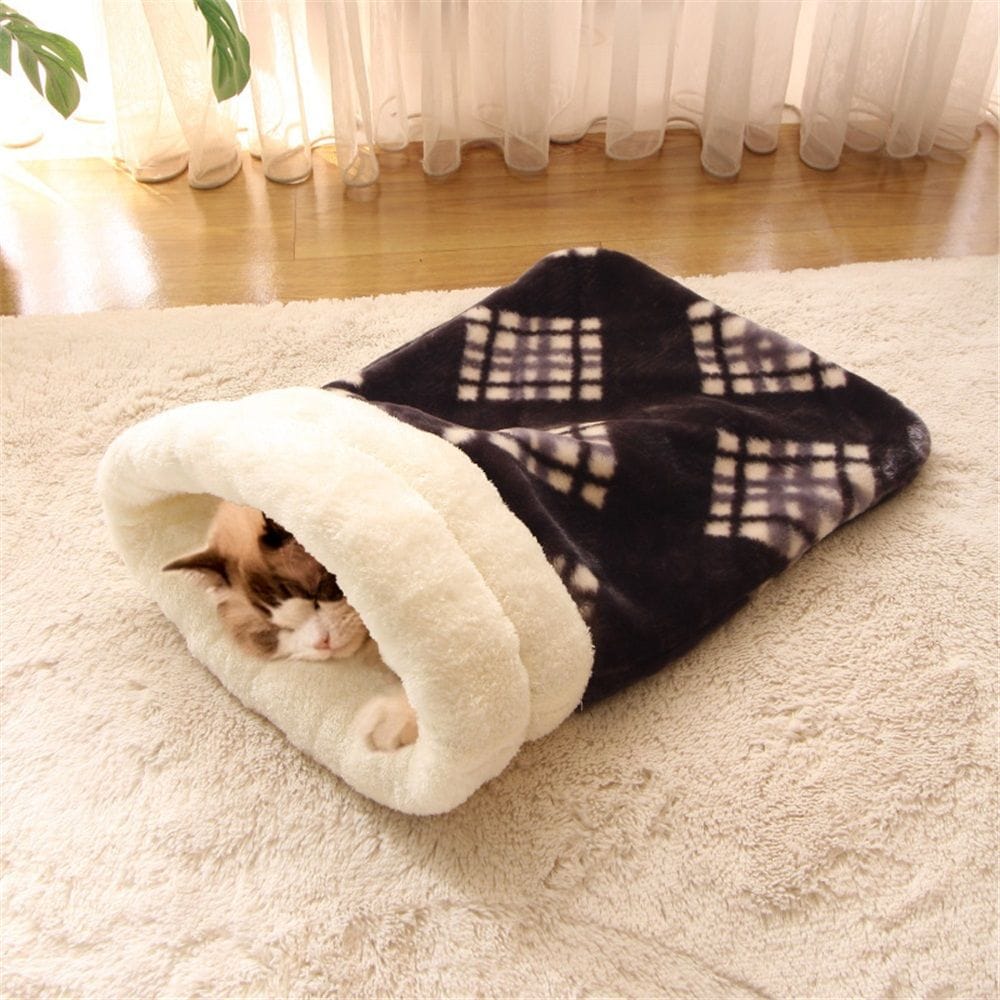 Spud Jax Petshop Cat Bed Cave Sleeping Bag, Pet Mat Warming Pad Sack for Cats and Small Dog,Burrowing Cozy Soft Comfortable Bed(for Small and Medium Cats) Cat Bed Cave Sleeping Bag, Pet Mat Warming Pad Sack for Cats and Small Dog,Burrowing Cozy Soft Comfortable Bed(for Small and Medium Cats) Pet Care > Dog Supplies > Dog Beds