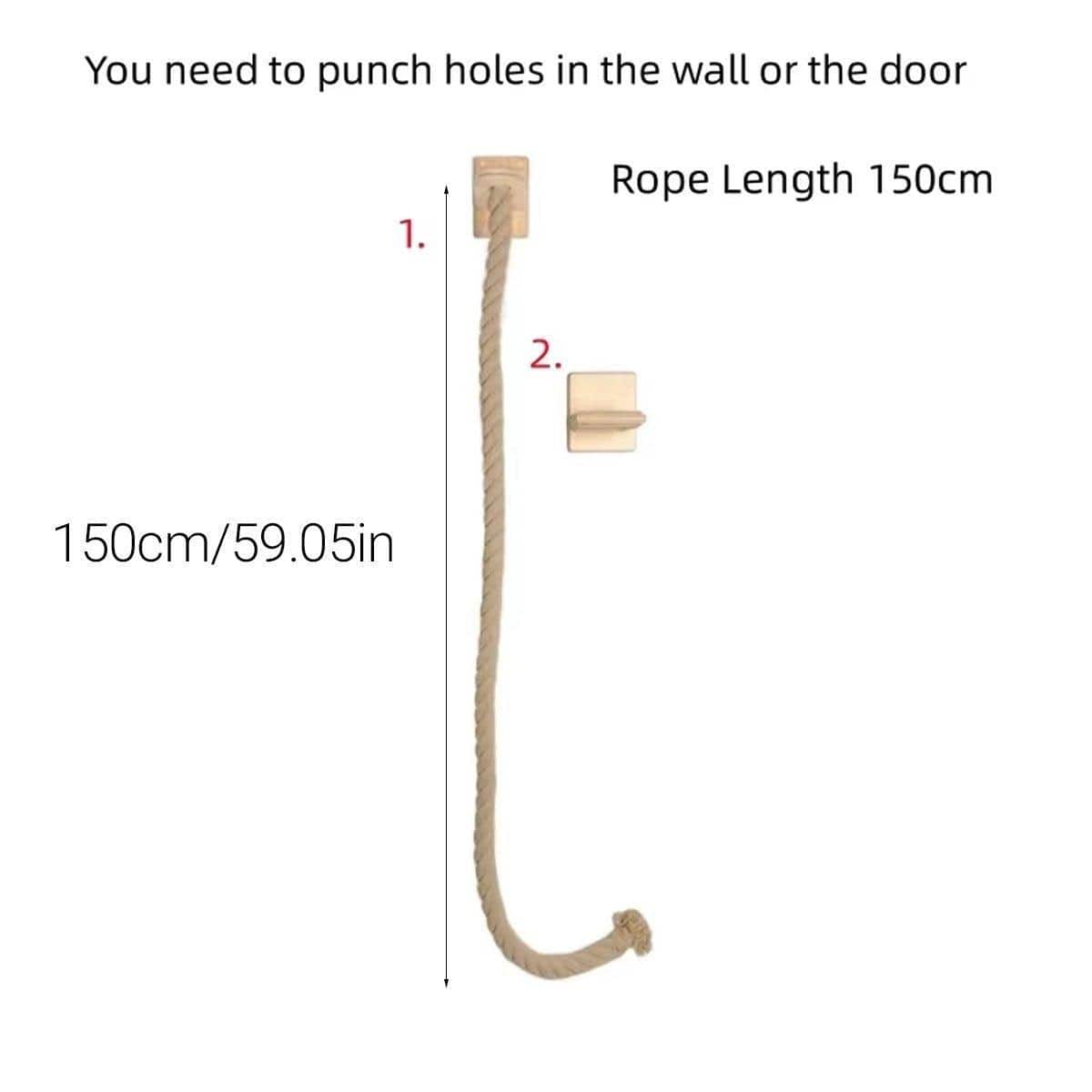 Spud Jax Petshop Cat Climbing Rope Cat Climbing Rope Pet Care > Cat Supplies > Cat Scratchers