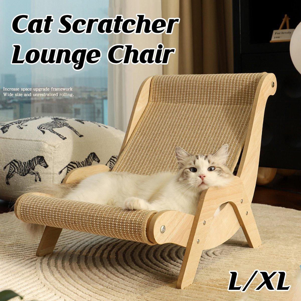 Spud Jax Petshop Cat Scratching Recliner Sofa 2 in 1 Lounge Bed Durable Scratch Board Furniture - L Cat Scratching Recliner Sofa 2 in 1 Lounge Bed Durable Scratch Board Furniture - L Pet Care > Cat Supplies > Cat Scratchers