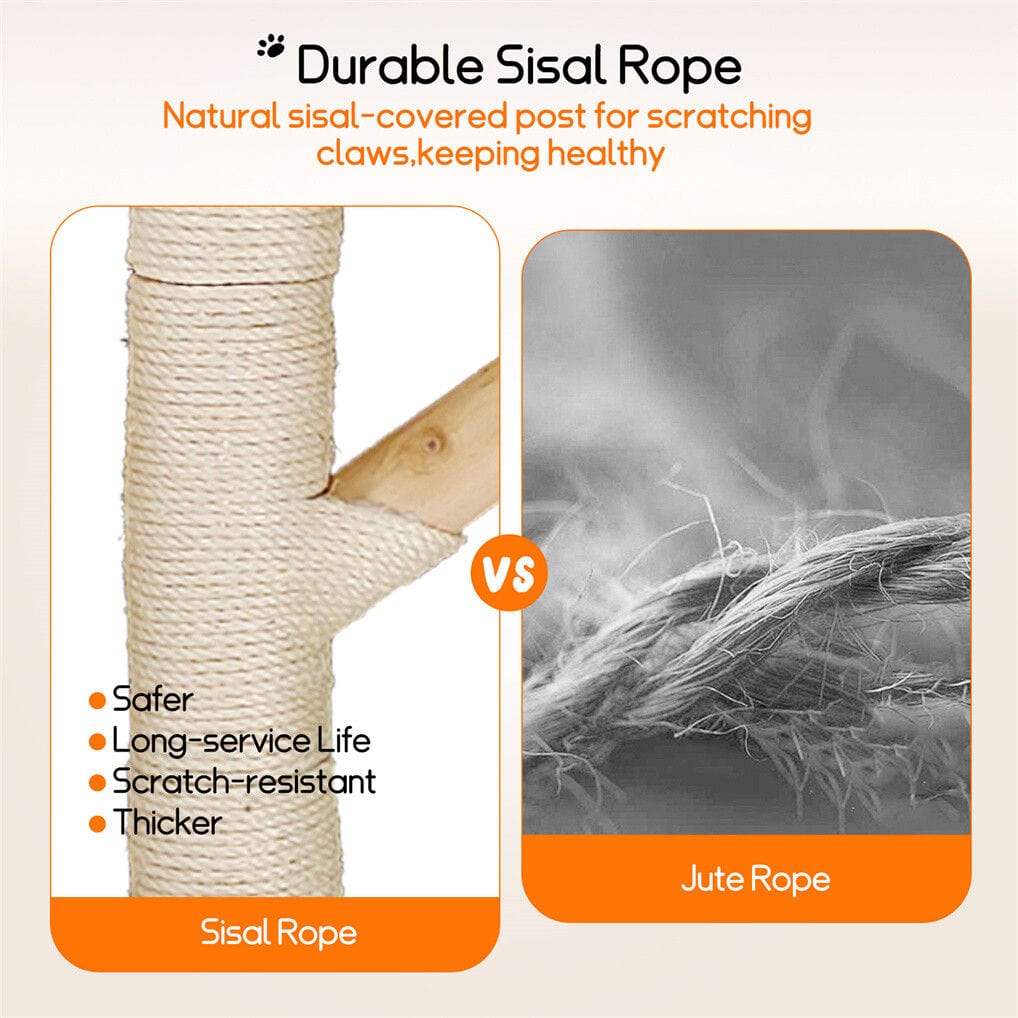 Spud Jax Petshop Cat Tree Tower Condo Scratcher Bed Sisal Plush Toy Ball Cat Tree Tower Condo Scratcher Bed Sisal Plush Toy Ball Pet Care > Cat Supplies > Cat Scratching Posts