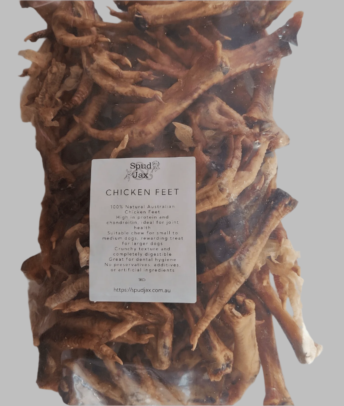 Spud Jax Petshop Spud & Jax Treats - 100% Natural Australian Chicken Feet