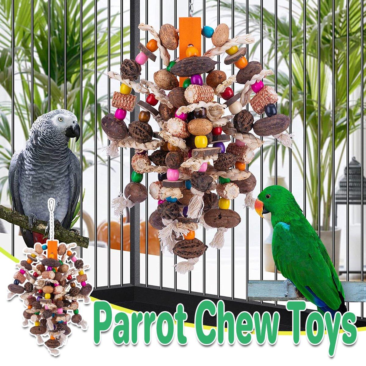 Spud Jax Petshop Colourful Parrot Toy Colourful Parrot Toy Pet Care > Bird > Bird Cage Accessories