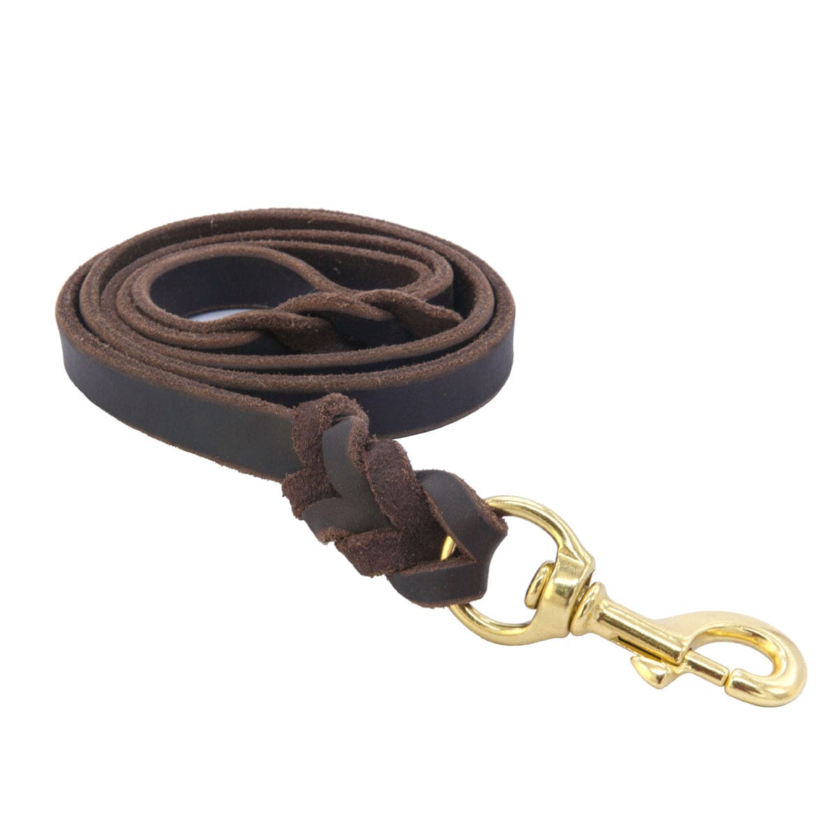 Spud Jax Petshop Dog Leash Cowhide Lead Heavy Duty Leather M Size Brown For Walking Training - Black Dog Leash Cowhide Lead Heavy Duty Leather M Size Brown For Walking Training - Black Pet Care > Dog Supplies > Dog Collars, Leads & Harnesses