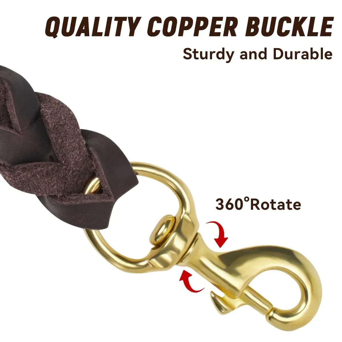 Spud Jax Petshop Dog Leash Cowhide Lead Heavy Duty Leather M Size Brown For Walking Training - Black Dog Leash Cowhide Lead Heavy Duty Leather M Size Brown For Walking Training - Black Pet Care > Dog Supplies > Dog Collars, Leads & Harnesses