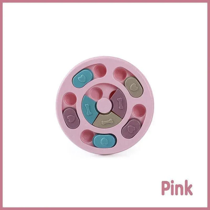 Spud Jax Petshop Dog Treat Dispenser Puppy Feeder Puzzle Game Interactive Toy Pet Training Supply - Pink Dog Treat Dispenser Puppy Feeder Puzzle Game Interactive Toy Pet Training Supply - Pink Pet Care > Toys > Dog Toys