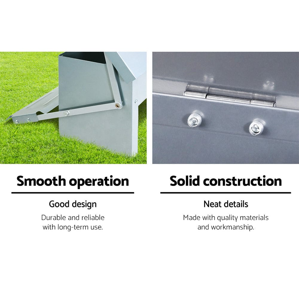 Spud Jax Petshop Giantz Auto Chicken Feeder Automatic Chook Poultry Treadle Self Opening Coop Giantz Auto Chicken Feeder Automatic Chook Poultry Treadle Self Opening Coop Pet Care