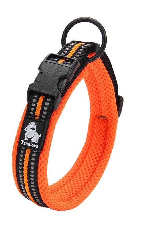 Spud Jax Petshop Heavy Duty Reflective Collar Orange L Pet Care > Dog Supplies