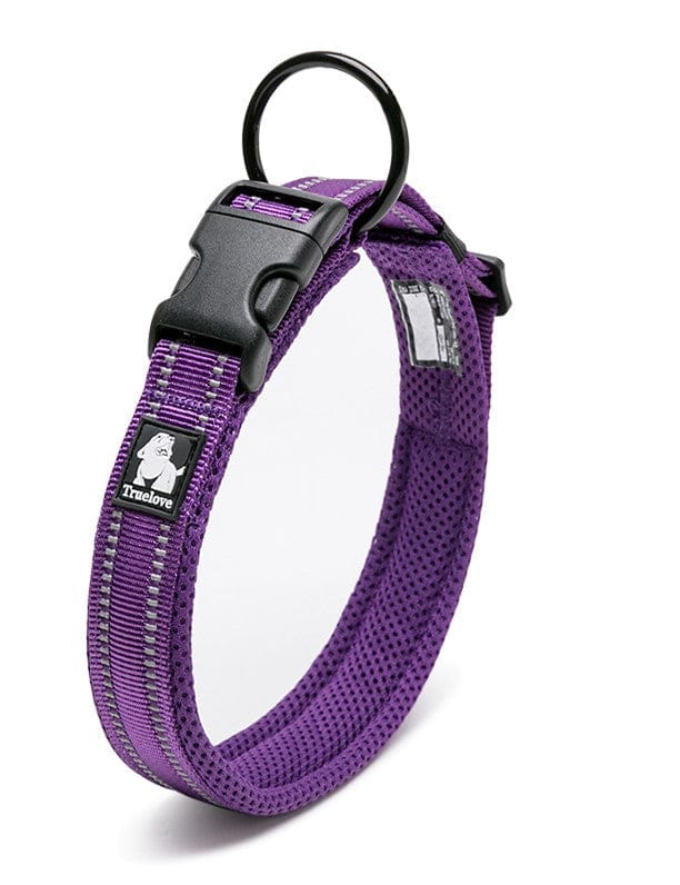 Spud Jax Petshop Heavy Duty Reflective Collar Purple 2XL Pet Care > Dog Supplies