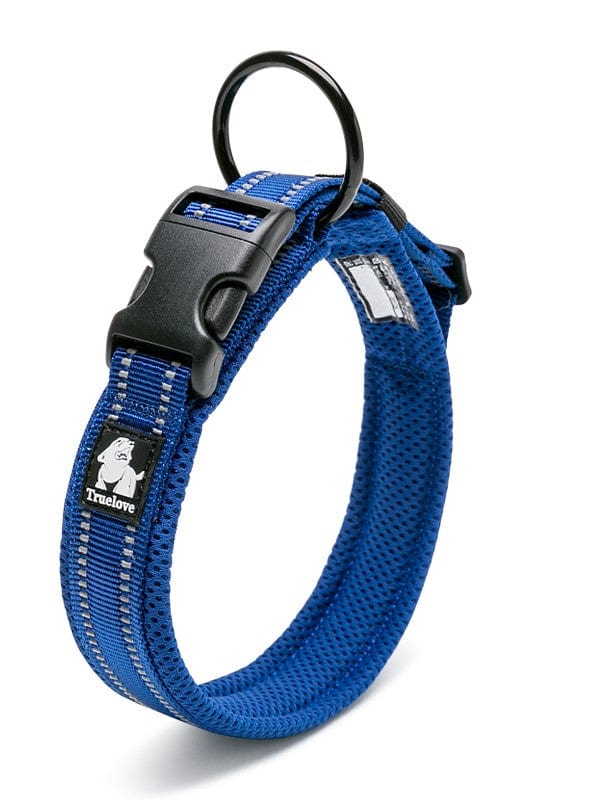 Spud Jax Petshop Heavy Duty Reflective Collar Royal Blue L Pet Care > Dog Supplies
