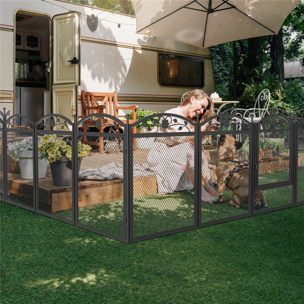 Spud Jax Petshop HeavyDuty Metal Dog Playpen w/ Waterproof Border HeavyDuty Metal Dog Playpen w/ Waterproof Border Pet Care > Dog Supplies > Dog Playpens & Gates