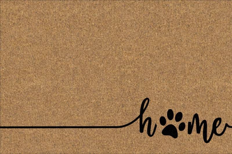 Spud Jax Petshop Home W Paws Doormat 60x40cm Home W Paws Doormat 60x40cm Pet Care > Cat Supplies > Cat Scratching Posts