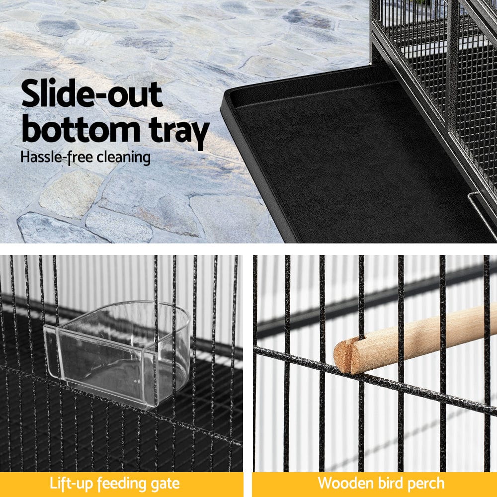 Spud Jax Petshop i.Pet Bird Cage 138cm Large Aviary Pet Care