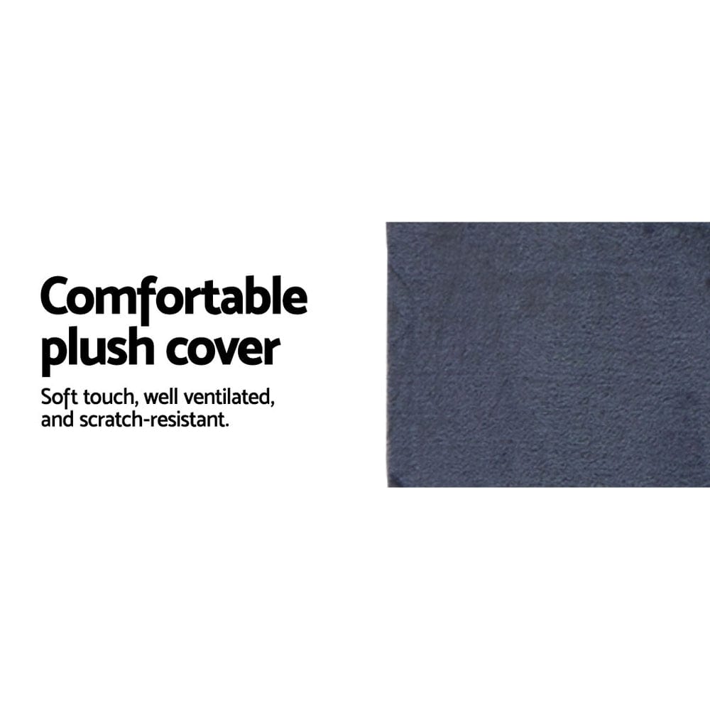 Spud Jax Petshop i.Pet Cat Tree 134cm Trees Scratching Post Scratcher Tower Condo House Furniture Wood Grey Pet Care