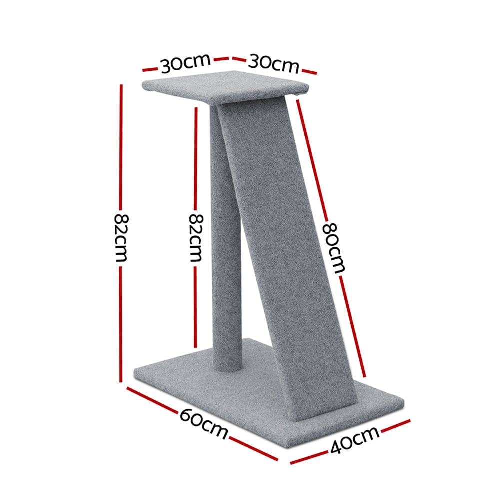 Spud Jax Petshop i.Pet Cat Tree Trees Scratching Post Scratcher Tower Condo House Climb 82cm Pet Care