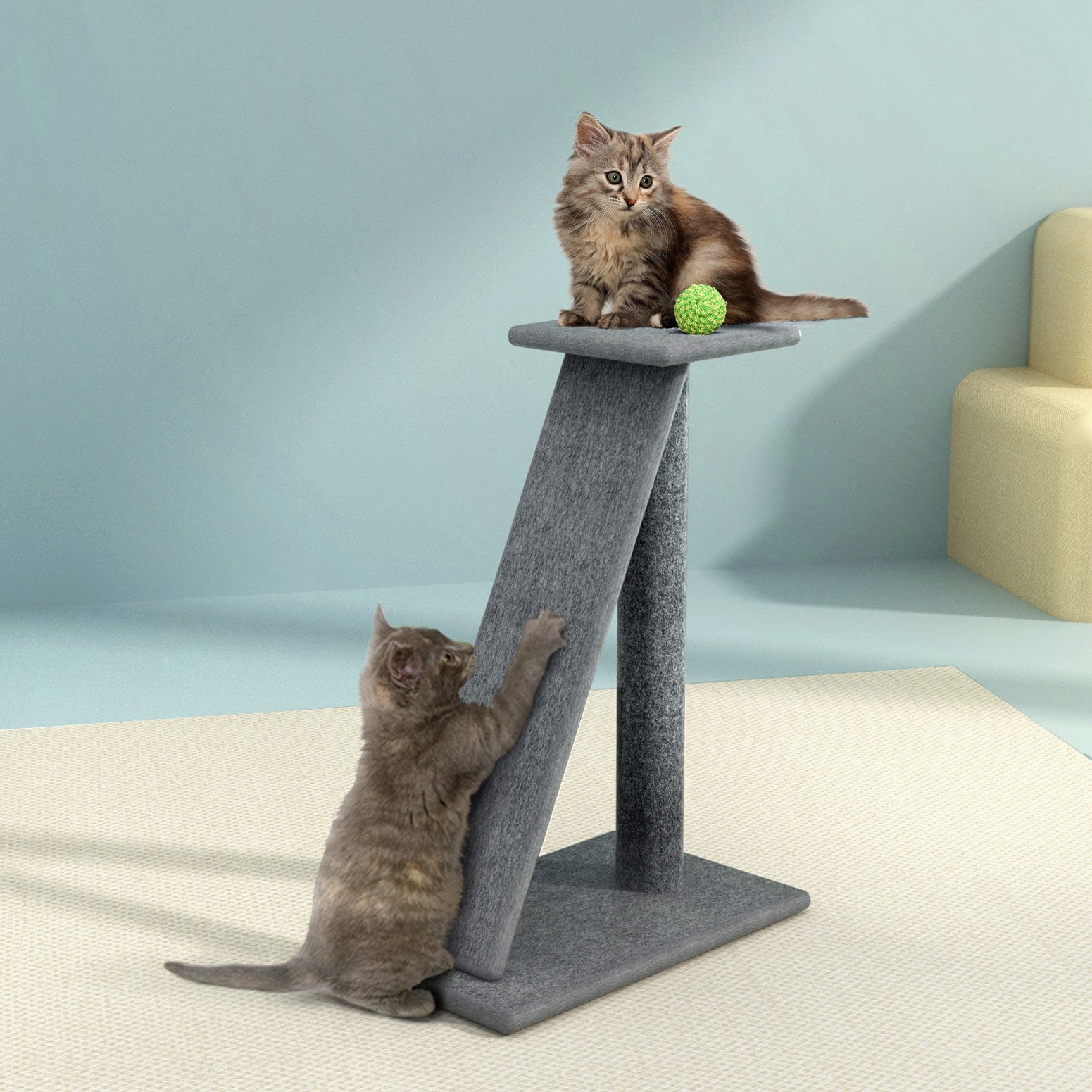 Spud Jax Petshop i.Pet Cat Tree Trees Scratching Post Scratcher Tower Condo House Climb 82cm Pet Care