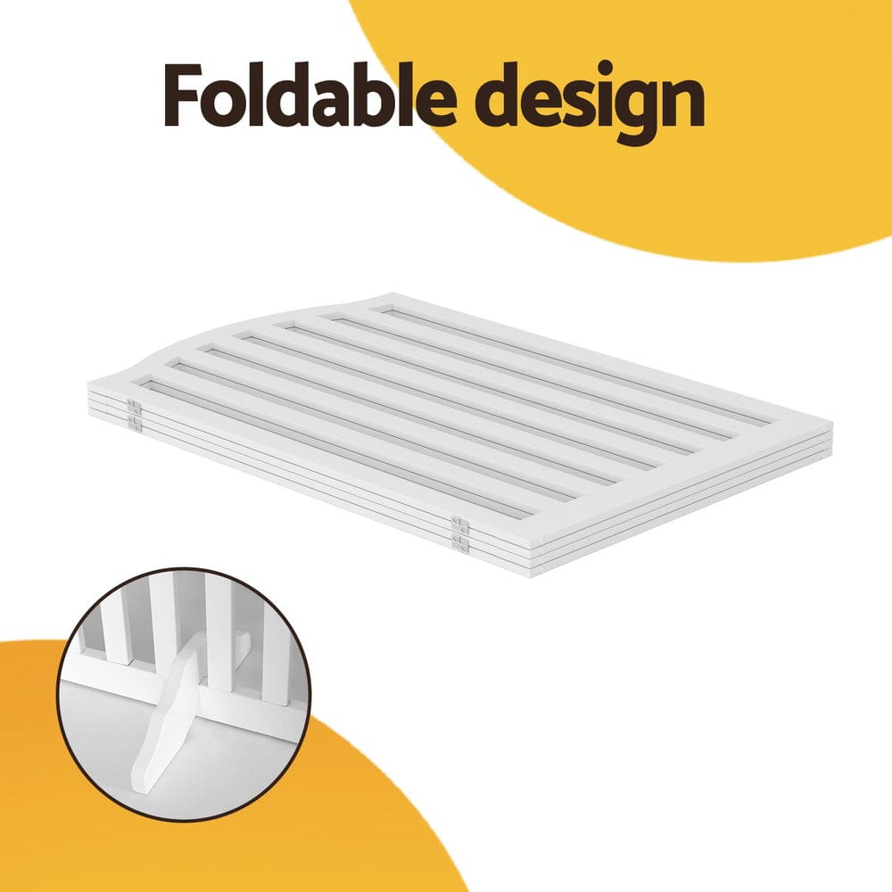 Spud Jax Petshop i.Pet Dog Playpen Enclosure 4 Panel Pet Fence Wooden Play Pen Pet Care > Dog Supplies