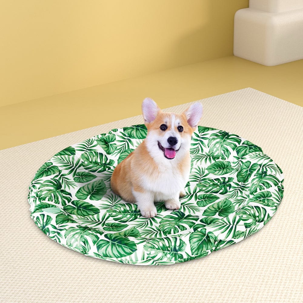 Spud Jax Petshop i.Pet Pet Cooling Mat Gel Dog Cat Self-cool Puppy Large Round Bed Summer Cushion Pet Care > Dog Supplies > Dog Beds
