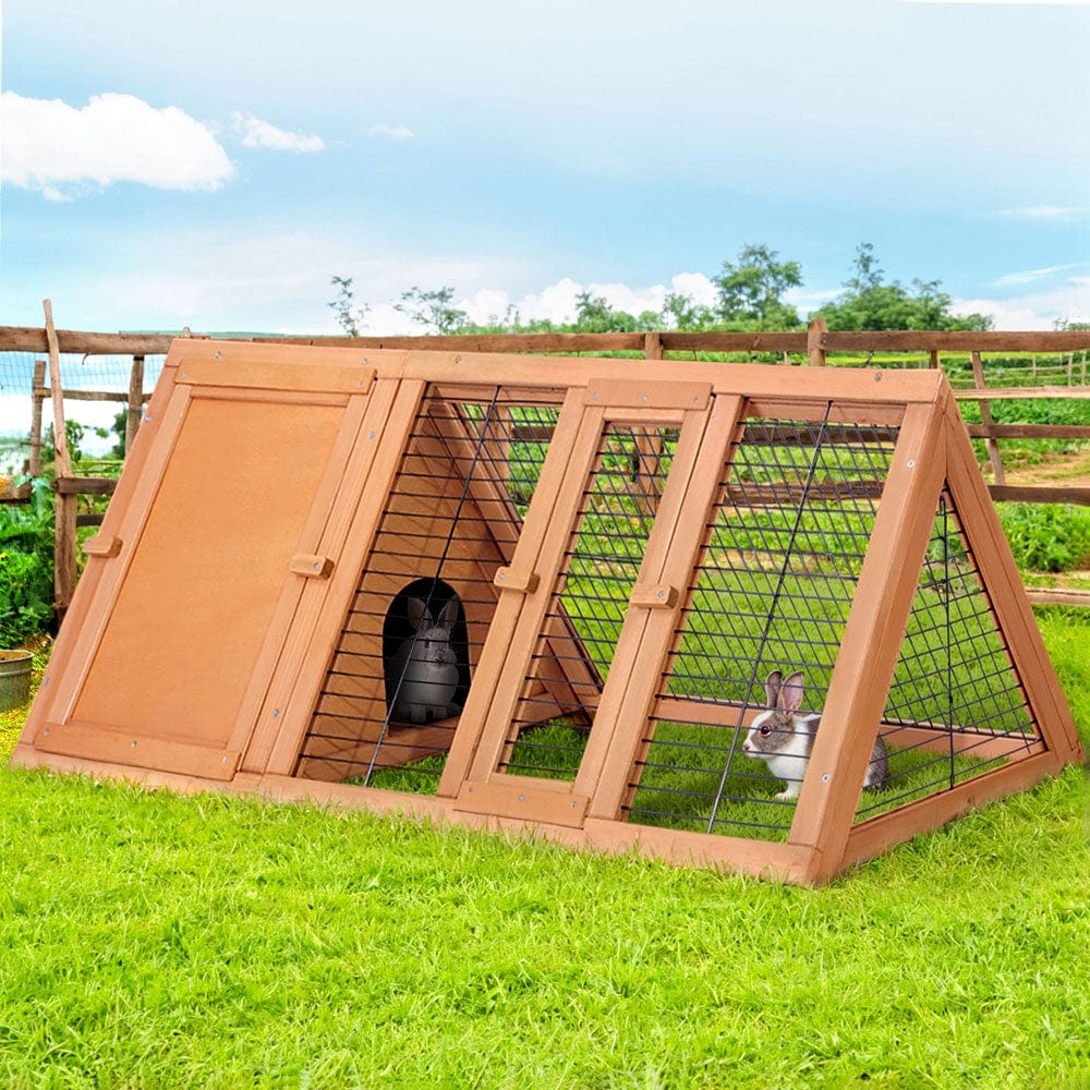 Spud Jax Petshop i.Pet Rabbit Hutch Chicken Coop 119cm x 51cm x 44cm Chicken Coop Large Run Wooden Cage Outdoor i.Pet Rabbit Hutch Chicken Coop 119cm x 51cm x 44cm Chicken Coop Large Run Wooden Cage Outdoor Pet Care