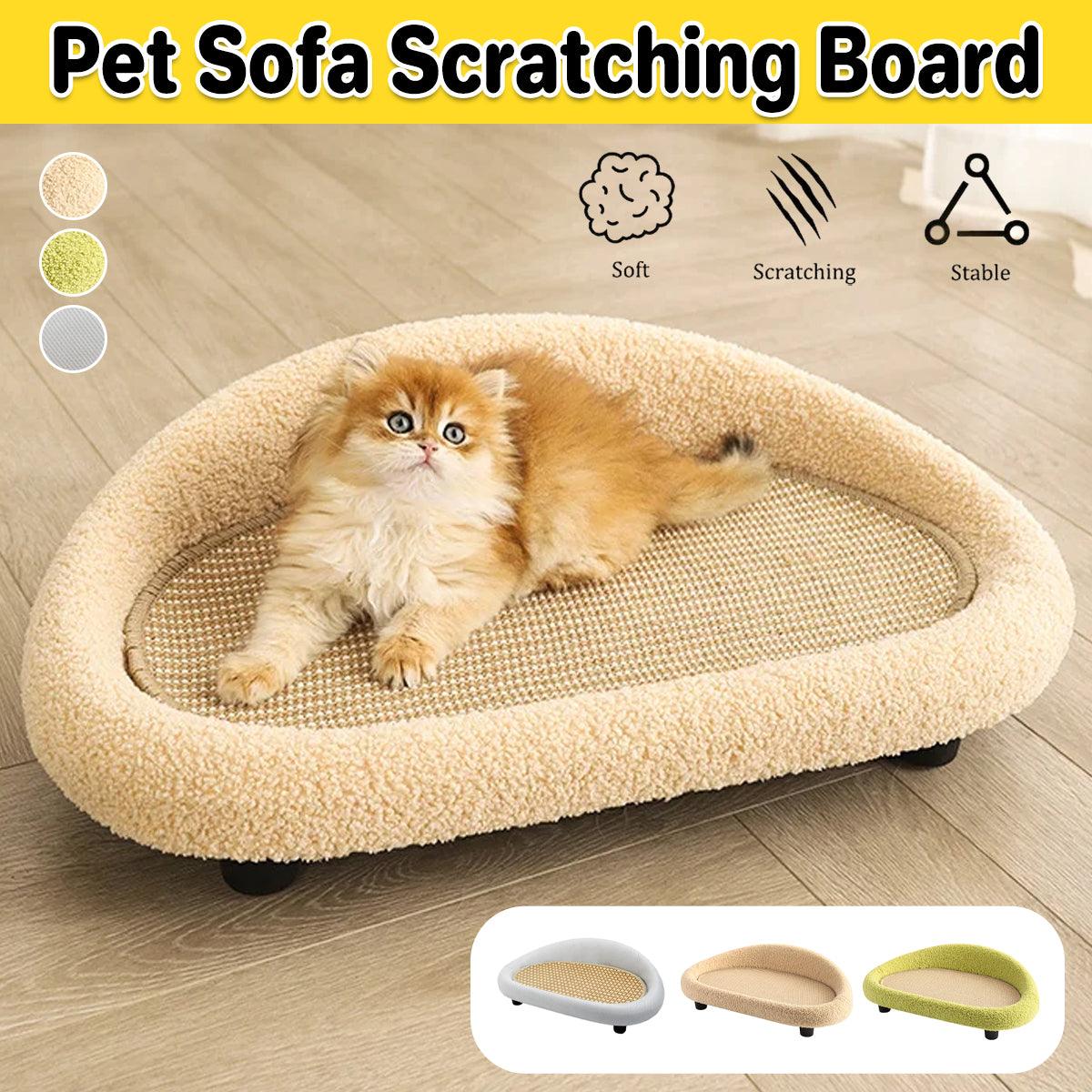 Spud Jax Petshop Large Cat Scratching Board Sofa Scratch Resistant Nest for Cats and Kittens - Green Large Cat Scratching Board Sofa Scratch Resistant Nest for Cats and Kittens - Green Pet Care > Cat Supplies > Cat Scratchers