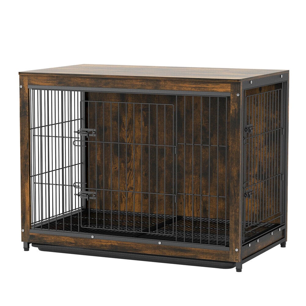 Spud Jax Petshop Large Wooden Dog Crate Kennel End Table Nightstand 100x59x74cm Large Wooden Dog Crate Kennel End Table Nightstand 100x59x74cm Pet Care > Dog Supplies > Dog Beds