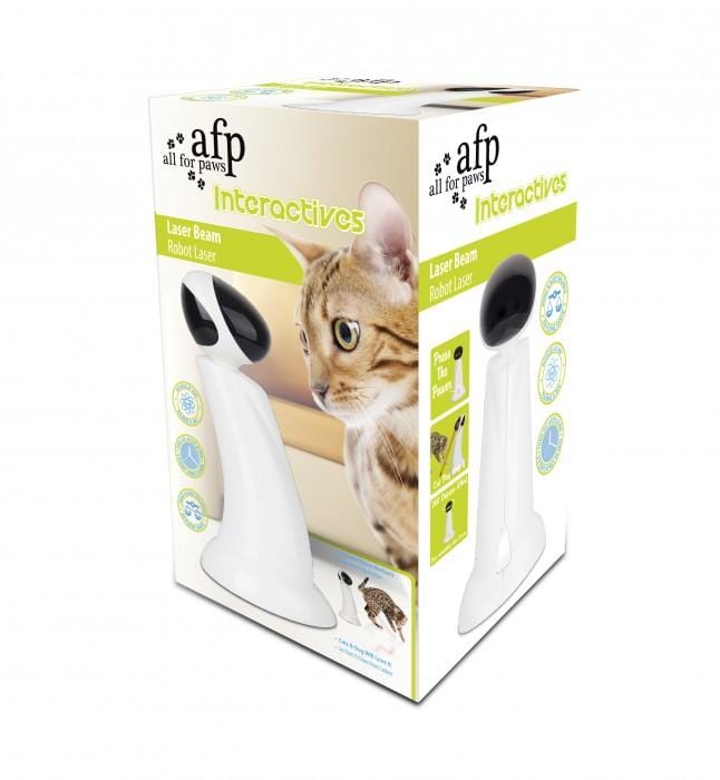 Spud Jax Petshop Laser Beam Cat Toy - Interactive Automatic Robot Pointer Pet Kitty Play - AFP Laser Beam Cat Toy - Interactive Automatic Robot Pointer Pet Kitty Play - AFP Pet Care > Toys > Cat Toys