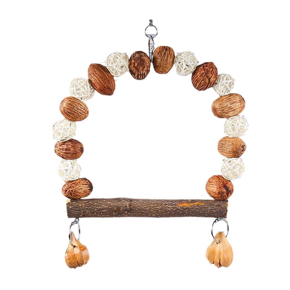 Spud Jax Petshop Parrot Chew Toy For Training Climbing Grinding Teeth Relief Durable Bird Toy - Pine Cones Parrot Chew Toy For Training Climbing Grinding Teeth Relief Durable Bird Toy - Pine Cones Pet Care > Bird > Bird Cage Accessories