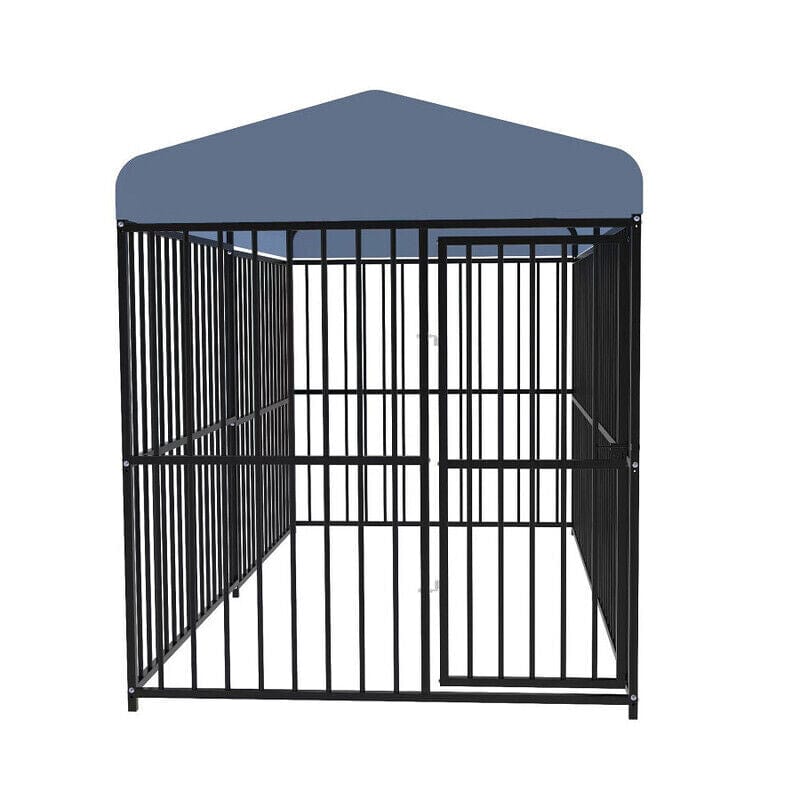 Spud Jax Petshop Pawhub Heavy Duty Dog Cage Black Metal Kennel Indoor Outdoor 3M Pawhub Heavy Duty Dog Cage Black Metal Kennel Indoor Outdoor 3M Pet Care > Dog Supplies > Dog Kennels