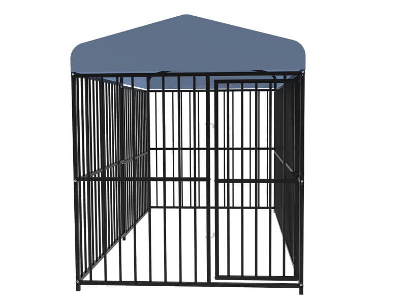 Spud Jax Petshop Pawhub Heavy Duty Dog Cage Black Metal Kennel Indoor Outdoor 3M Pawhub Heavy Duty Dog Cage Black Metal Kennel Indoor Outdoor 3M Pet Care > Dog Supplies > Dog Kennels