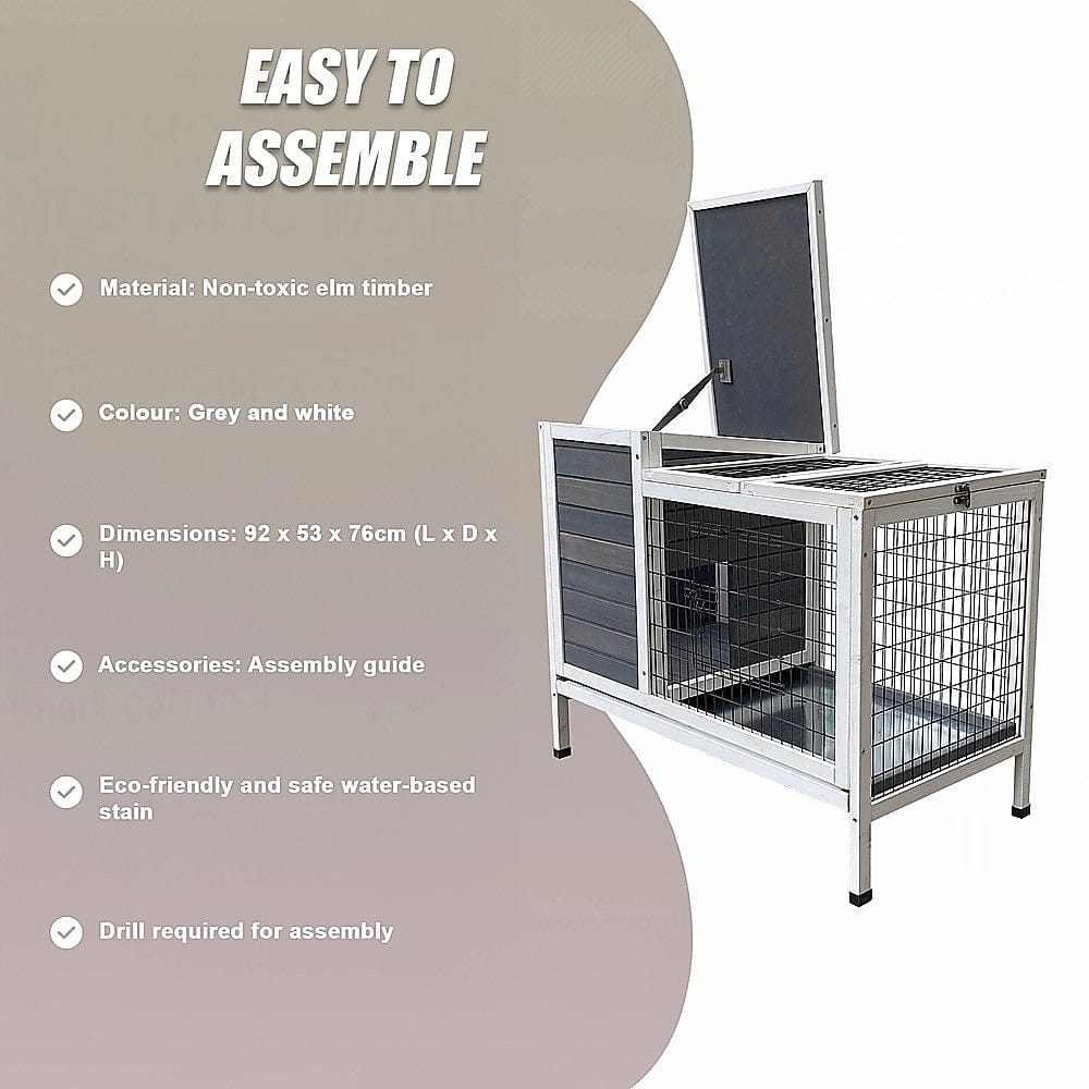 Spud Jax Petshop Rabbit Bunny Cage Hutch Pet Cages Enclosure Rabbit Bunny Cage Hutch Pet Cages Enclosure Pet Care