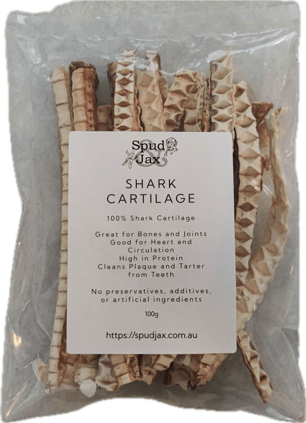 Spud Jax Petshop Shark Cartilage dog treats