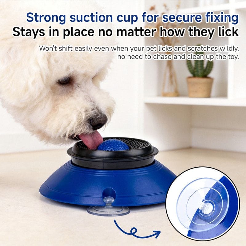 Spud Jax Petshop Slow Feeder Lick Bowl, Universal for Cats and Dogs, a Fun and Stimulating Feeding Tool - Red Slow Feeder Lick Bowl, Universal for Cats and Dogs, a Fun and Stimulating Feeding Tool - Red Pet Care > Dog Supplies > Dog Bowls, Feeders & Waterers