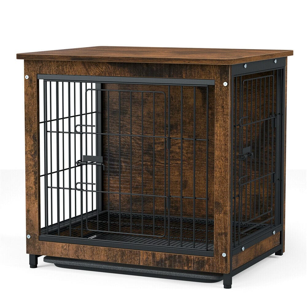 Spud Jax Petshop Small Wooden Dog Crate Indoor Kennel 63x51x59cm End Table Nightstand Small Wooden Dog Crate Indoor Kennel 63x51x59cm End Table Nightstand Pet Care > Dog Supplies > Dog Beds