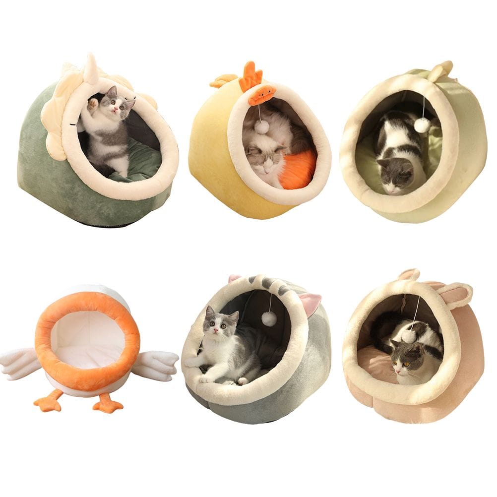 Spud Jax Petshop Warm Cozy Pet Bed Non Slip Bottom Cat House Cushion Removable and Washable Pet Sleeping Nest Bed Warm Cozy Pet Bed Non Slip Bottom Cat House Cushion Removable and Washable Pet Sleeping Nest Bed Pet Care > Dog Supplies > Dog Beds