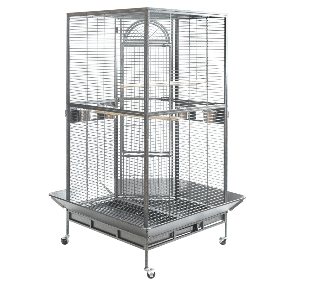 Spud Jax Petshop YES4PETS 161 cm XL Corner Bird Cage Pet Parrot Aviary Perch Castor Wheel Pet Care > Bird