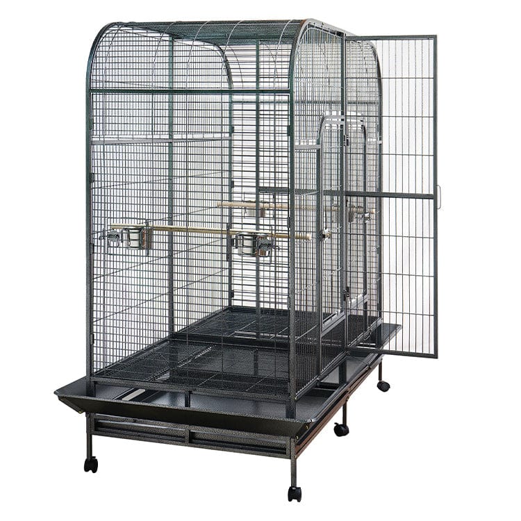 Spud Jax Petshop YES4PETS XXXL 185 cm Bird Cage Pet Parrot Aviary Perch Castor Wheel Removable Divider Pet Care > Bird
