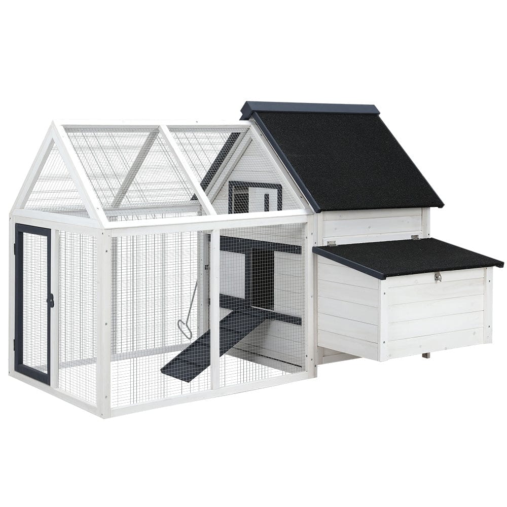 Spud Jax Petshop i.Pet Chicken Coop Rabbit Hutch Large House Run Cage XL Pet Hutch Bunny Wooden Pet Care