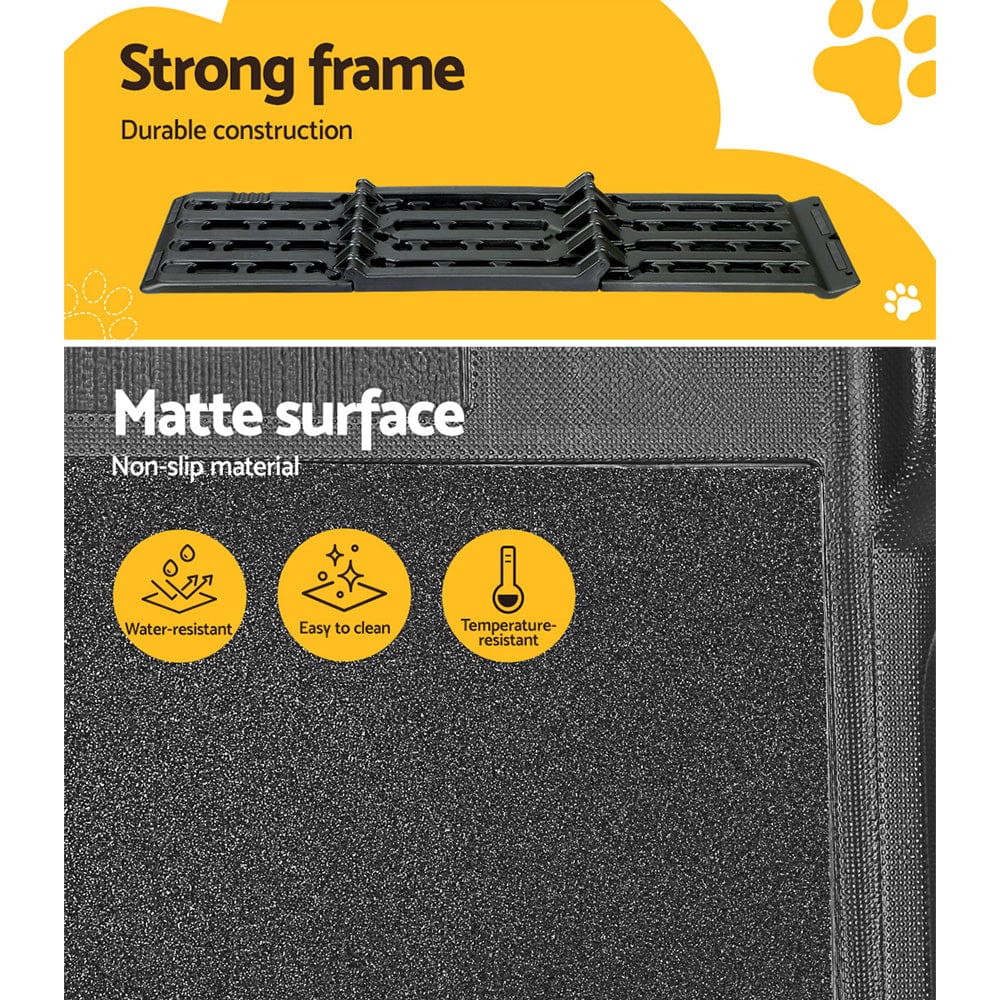 Spud Jax Petshop i.Pet Dog Ramp Pet Stairs Steps Car Travel SUV Ladder Foldable Portable Adjustable Pet Care > Dog Supplies