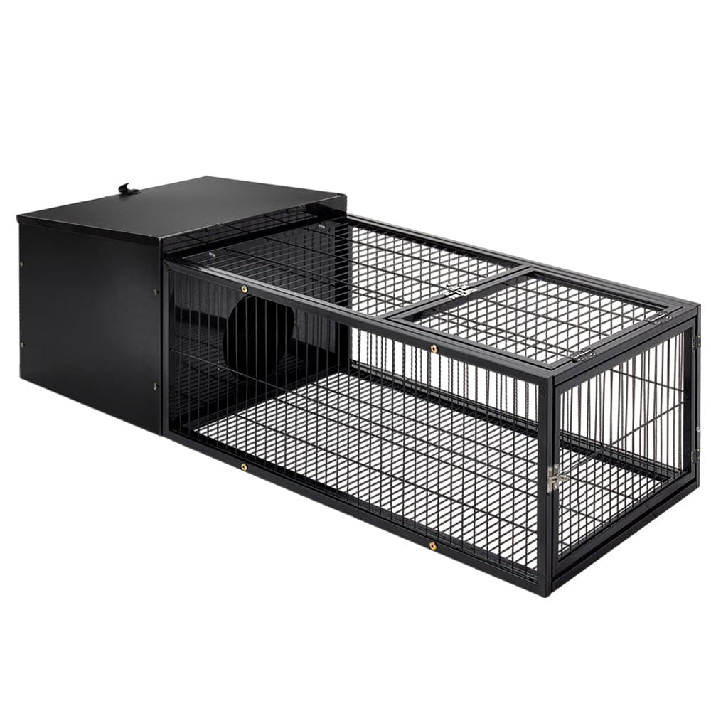 Spud Jax Petshop i.Pet Rabbit Cage Hutch Cages Indoor Outdoor Hamster Enclosure Pet Metal Carrier 122CM Length Pet Care